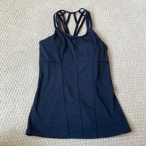 Fabletics black tank top XS